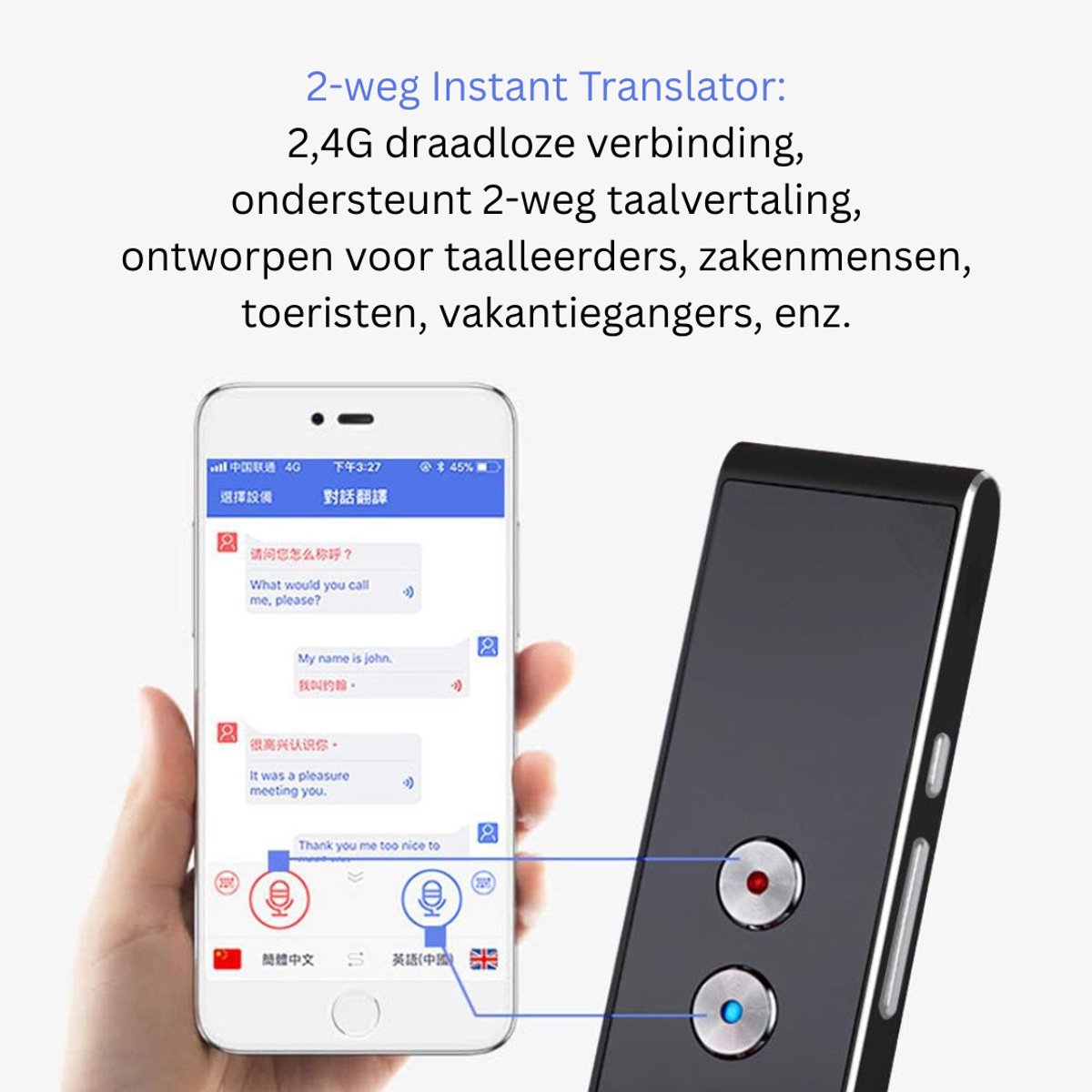 CLVP® Vertaalcomputer met Spraakfunctie - afbeelding 3