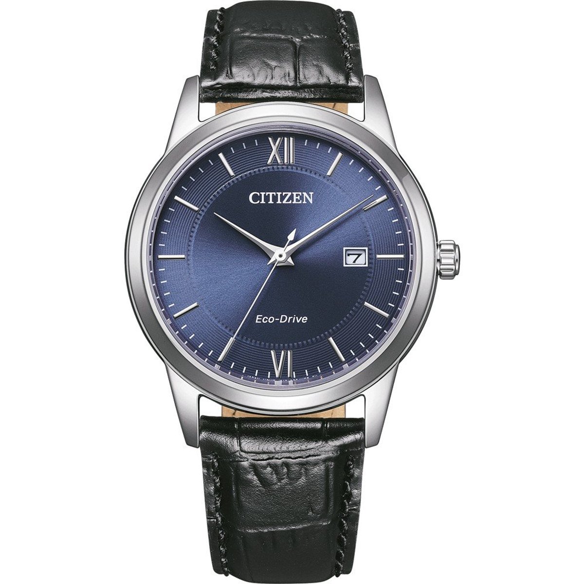 Citizen AW1780-17L Horloge - Leer - Zwart - Ø 40 mm