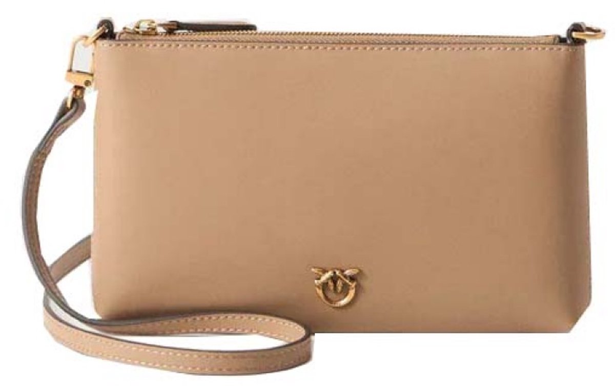 PINKO FLAT HORIZONTAL MINI Beige N/A EU