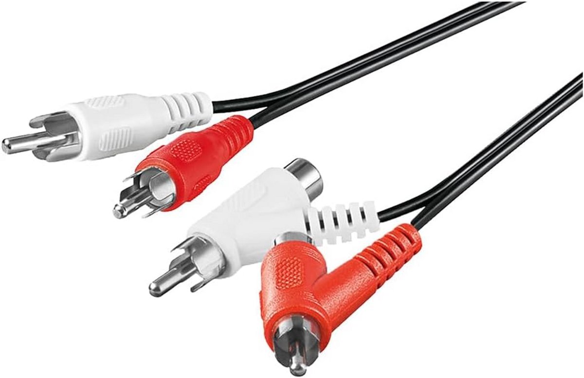 Stereo Verbindingskabel Audio 1,5 m met Cinch Aansluitingen
