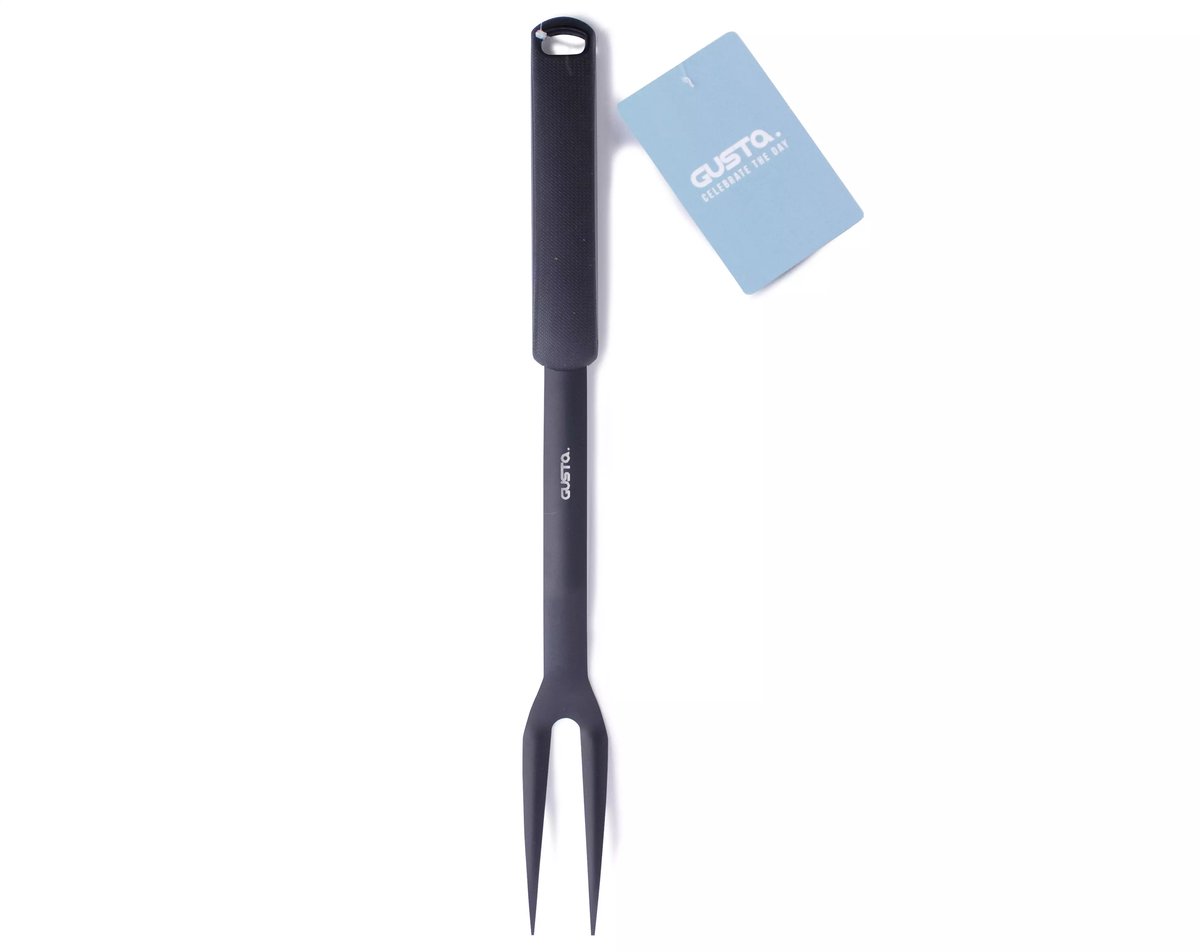 Gusta - BBQ-vork 'Aaron' (Zwart)