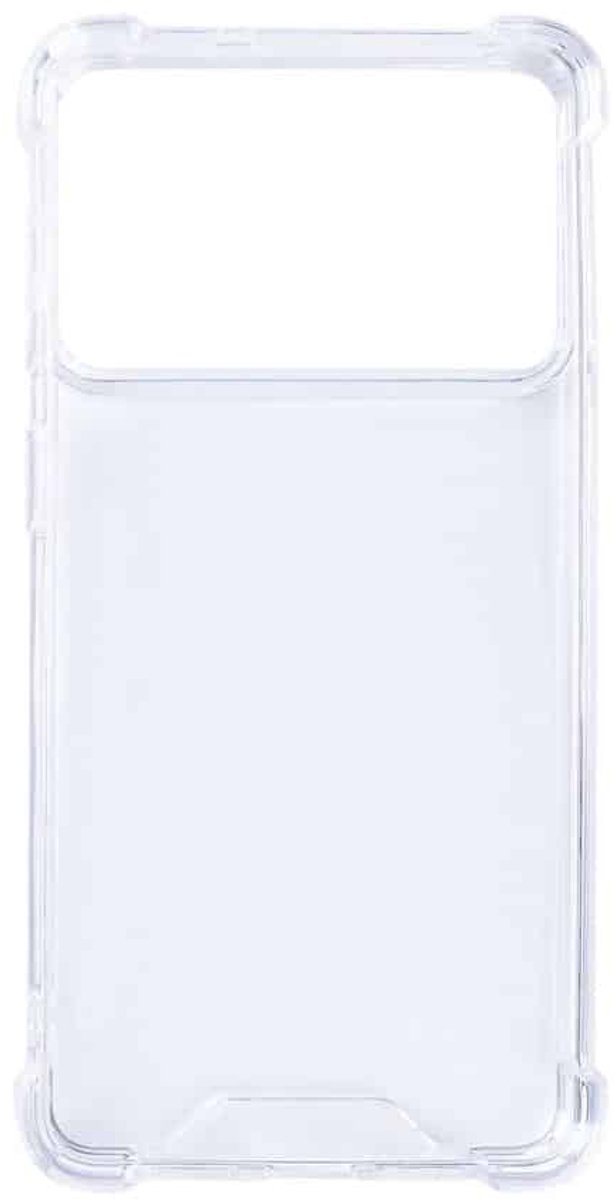Cityhoesje - Backcover AntiShock geschikt voor Samsung S26 Edge – Transparant