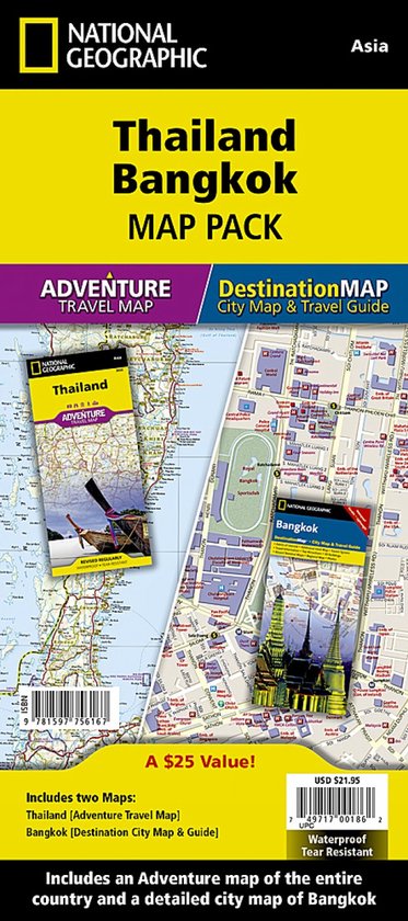 Thailand Bangkok Map Pack Bundle