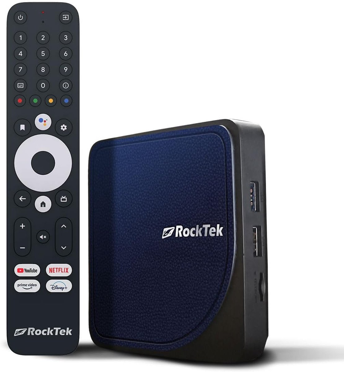 Android TV Box met 4K Ultra HD en Wi-Fi 6 – Quad-Core, 4GB RAM, 64GB Opslag