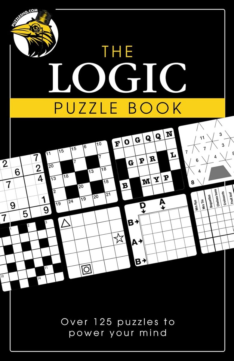 Logische Puzzelboek: Meer dan 125 Puzzels voor Geestelijke Uitdaging
