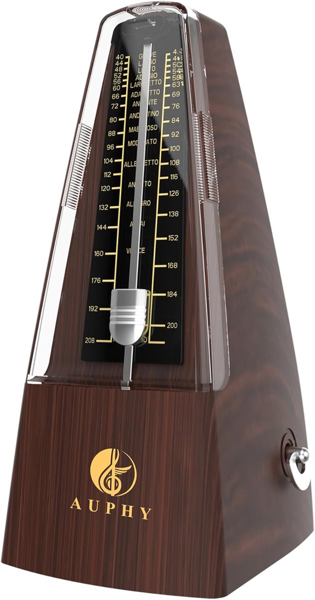 Mechanische Metronoom voor Beginners - Perfect voor Piano, Drums en Gitaar