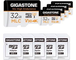 32 GB High Endurance MLC-geheugenkaart voor bewakingscamera en dashcam - 5 kaarten, 95 MB/s, U3 V30