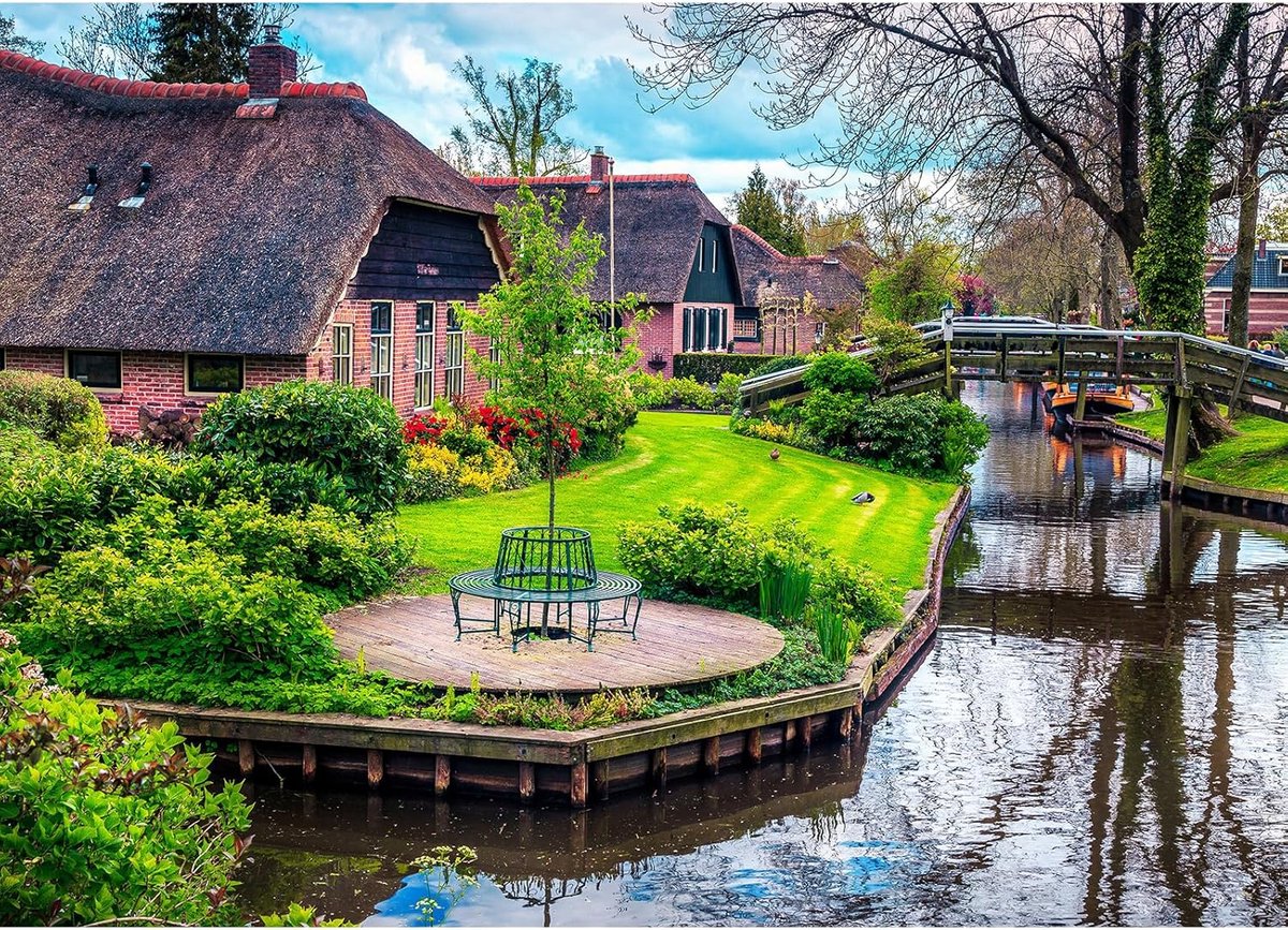 Uitdagende puzzel 1000 stukjes voor volwassenen - perfect gezinsvermaak