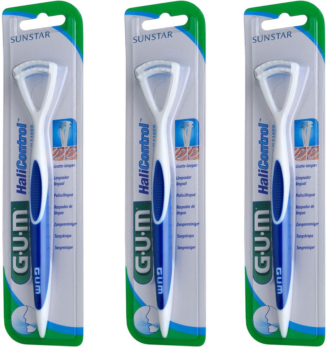 Tongue Cleaner Set van 3 - Voor Optimale Mondhygiëne