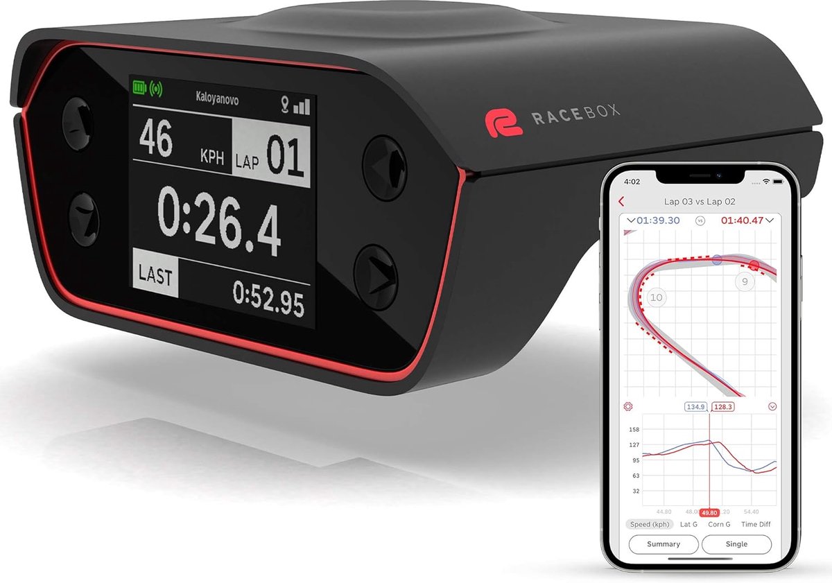 GPS Prestatie Meter voor Auto: Lap Timer, Drag Meter & Acceleratiemeter met Mobiele App