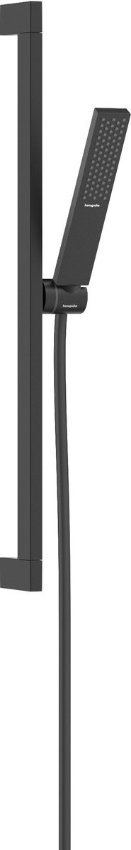 Hans Grohe Hg Brauseset Pulsify E 1Jet Mit Unica Shower Bar 650Mm Matt Black