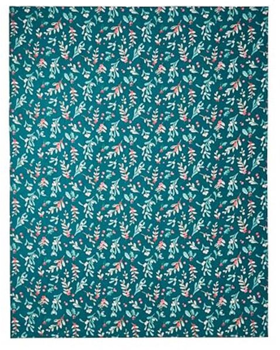 Kerst Tafelkleed met Hulst en Mistletoe 137x229cm Groen