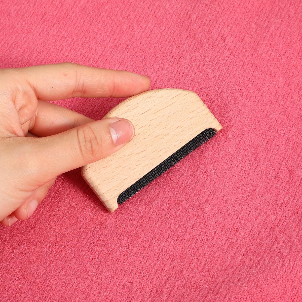 3 Stks Draagbare Houten Pilling Verwijderaar, Kasjmier Trui Kleding Borstel Voor Het Verwijderen Van Pilling Pluis En Stof, Effectief Herstel Gereedschap Voor Truien Kammen Sjaals Wollen Kledingstukken