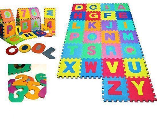 Speelmat 86 delig Puzzelmat van Kidzzfarm — afbeelding 4