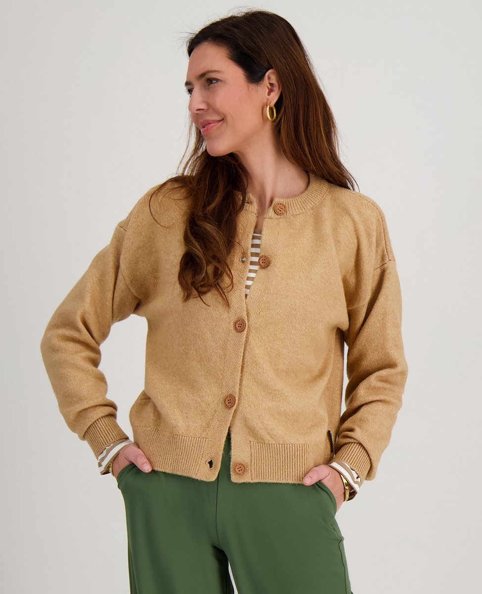 Je m'appelle Dames Vest - Bruin - Maat XL/XXL