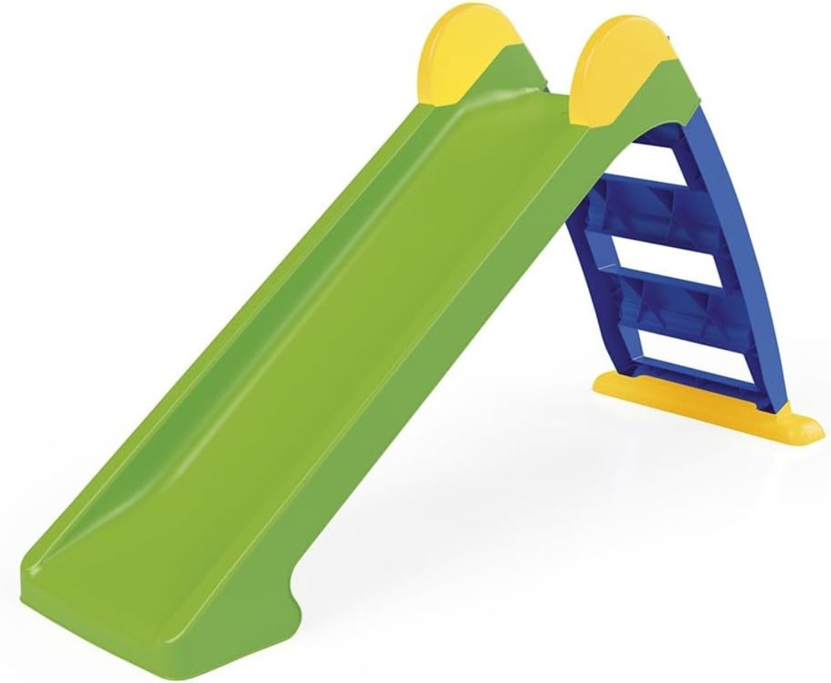 Aura® Glijbaan 2 Jaar - Glijbaan Peuter - Losse Glijbaan Inklapbaar - Groen - 72cm x 72cm x 45cm