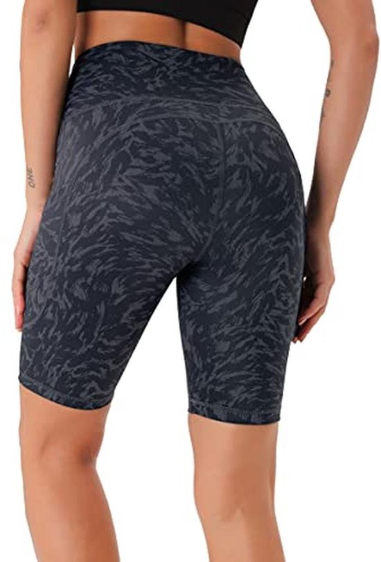 Hoge Taille Trainingsshorts voor Dames met Verborgen Zakken - Perfect voor Sport en Yoga — afbeelding 2