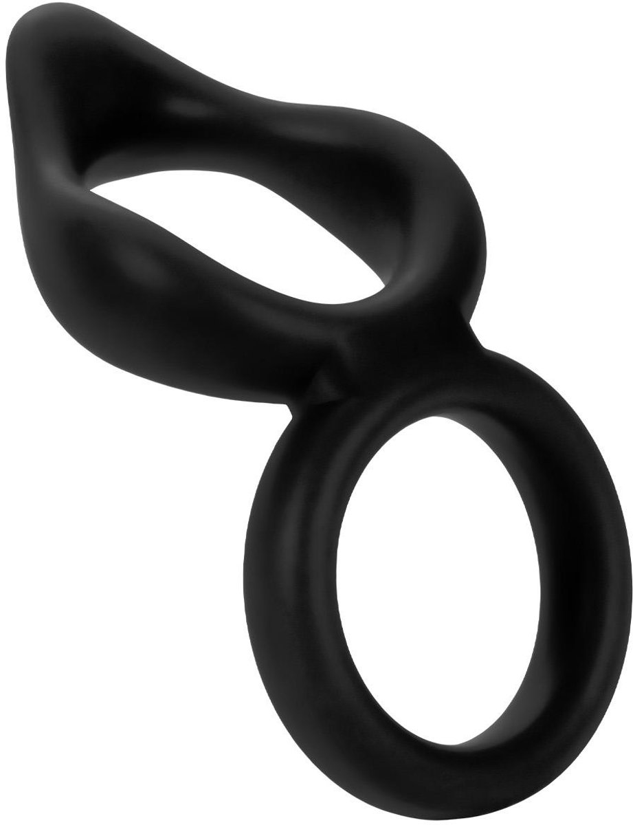 Forto F-88 dubbel Ring Penisring - Zwart