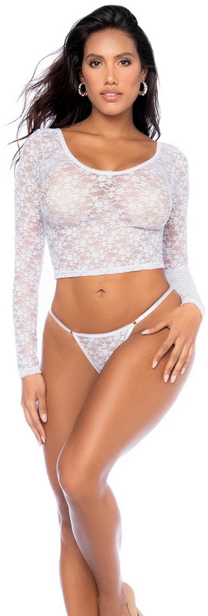 Mapalé Sexy Twee-delige set - Wit - Maat L/XL