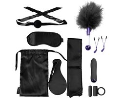 Doc Johnson De VIP Room - BDSM Premium Set erotische geschenkset - Zwart