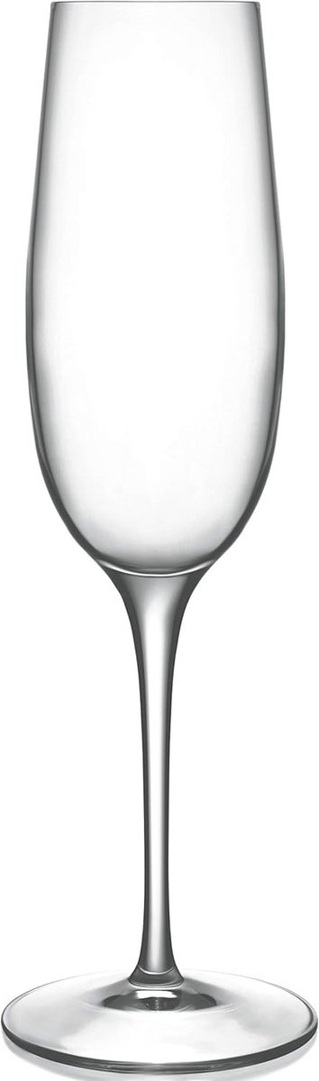 Set van 6 Dunne Champagneglazen Fluiten voor Feestelijke Drankjes