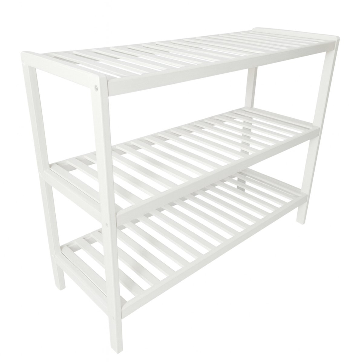 BEGRYF - Schoenenrek - Wit - 70x26x55 cm - 3 lagen