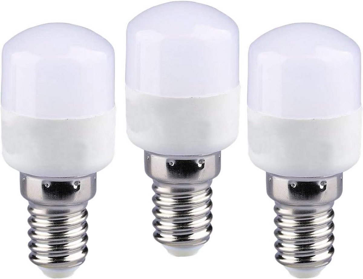 3-Pack LED Lampjes E14 Buisvormig T26 voor Keukenapparatuur