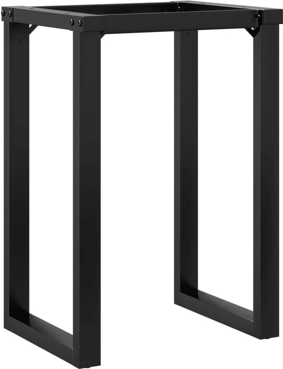 Set van 2 O-Frame Tafelpoten voor Eettafel, 60x40x73 cm, Stevig Staal