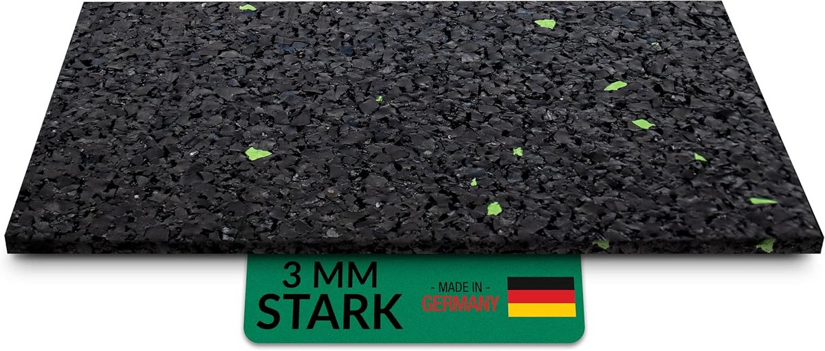 144 Stuks Terraspads Rubbergranulaat 3 mm voor Terrasbouw en Tegeldragers