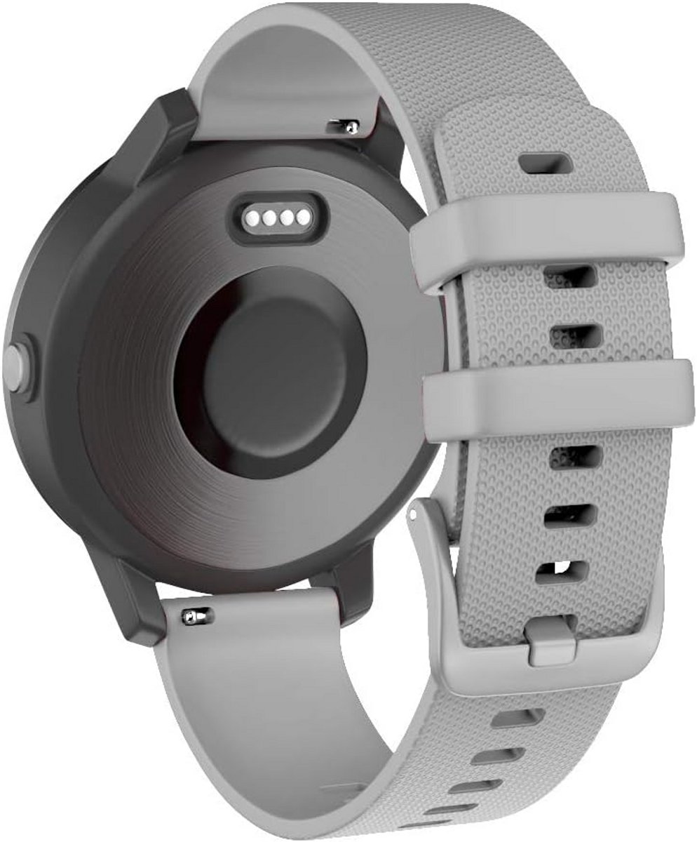 22mm Siliconen Horlogeband voor Vivoactive 4, Venu 2, Venu 3 en S3