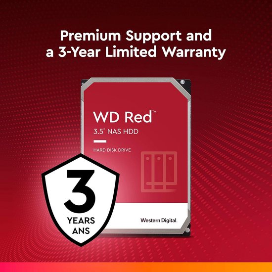 Interne NAS Harde Schijf 3.5 inch 4TB 5400RPM voor Thuisgebruik van Merkloos — afbeelding 4