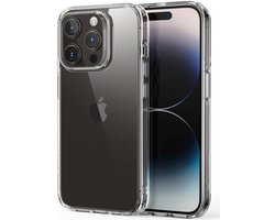 ESR Ice Shield Tempered Glass Case Geschikt voor Apple iPhone 15 Pro - Transparant Hoesje - Militaire Bescherming - Back Cover - Doorzichtig