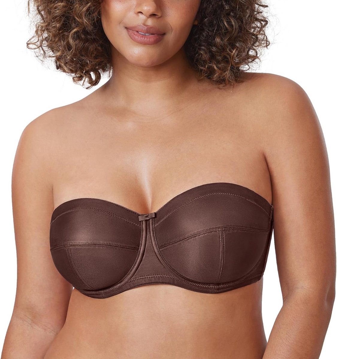 Strapless BH Grote Maten met Beugel - Converteerbaar en Ongevuld
