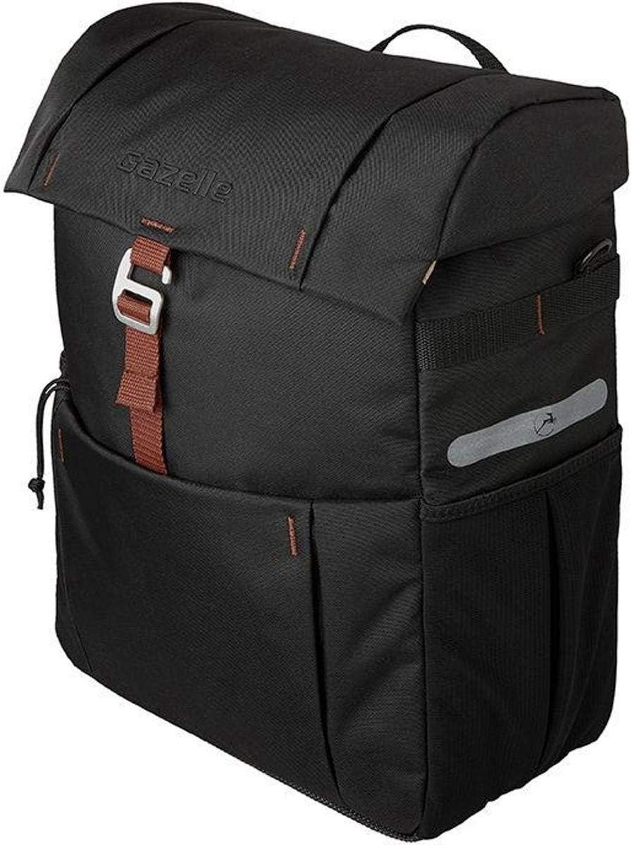 Stevige Nederhopzak voor Afval en Tuinmateriaal 18,5 Liter Zwart/Bruin