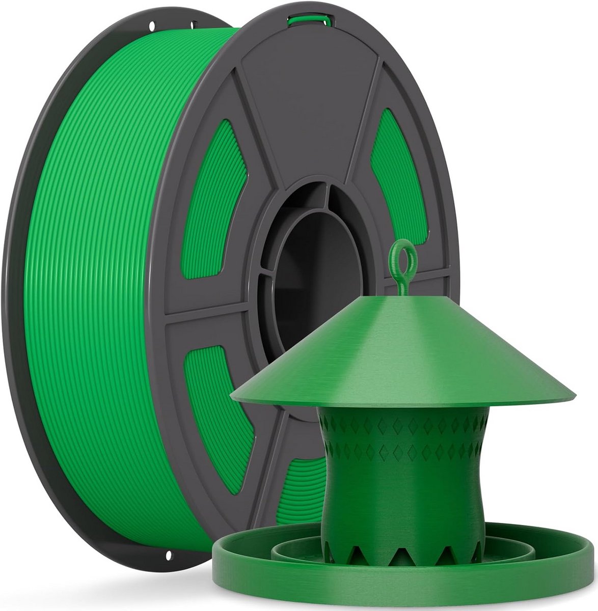 ASA 3D-Printer Filament 1.75mm 1KG Groen - UV-bestendig en Hittebestendig