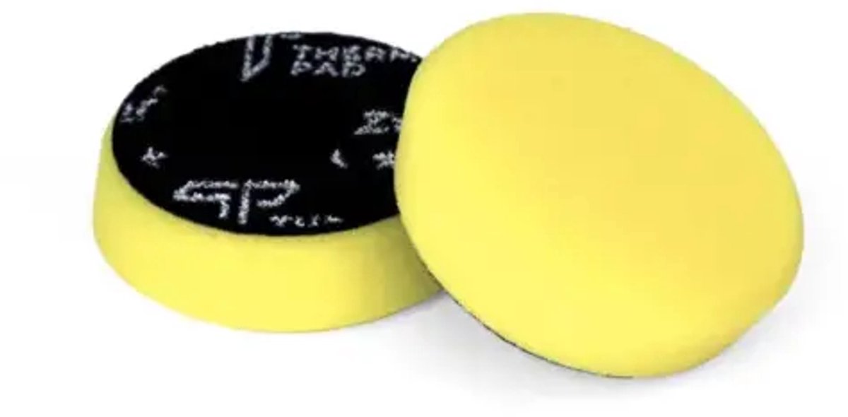 ZviZZer Thermo Trapez Soft Yellow 50mm Polijstpad