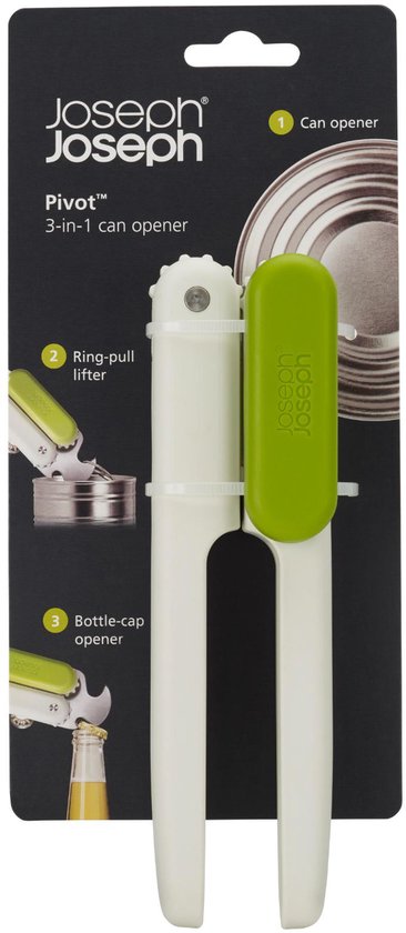 Joseph Joseph - 3-in-1 Blikopener - Multifunctioneel