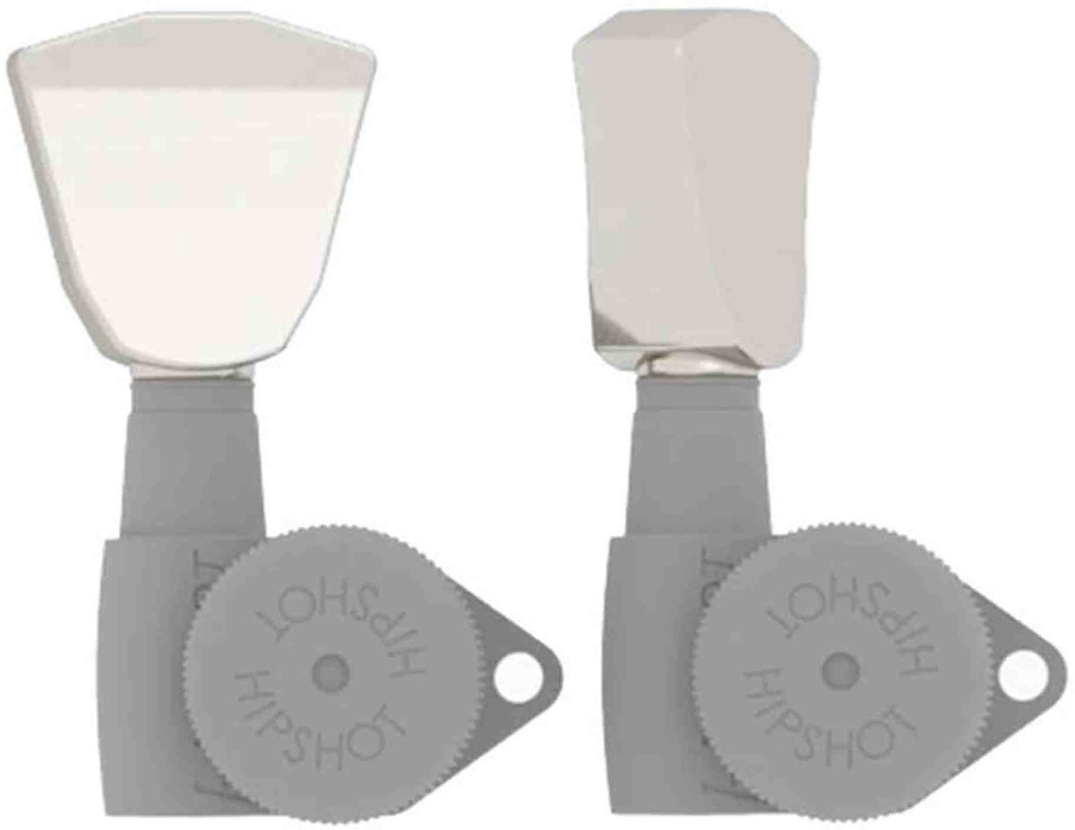 Hipshot HS6B1TLPN tulip guitar tuner button, nickel