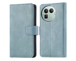 imoshion Hoesje - Geschikt voor Realme GT 8 Pro - Luxe Bookcase - Lichtblauw