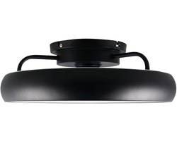 REALITY MUONIO - Ventilator - Zwart mat - incl. 1x SMD 20 W - Afstandsbediening - Geintegreerde dimmer - Traploos instelbare lichtkleur - Geheugenfunctie - 3 snelheidsinstellingen - Zomer- en wintermodus