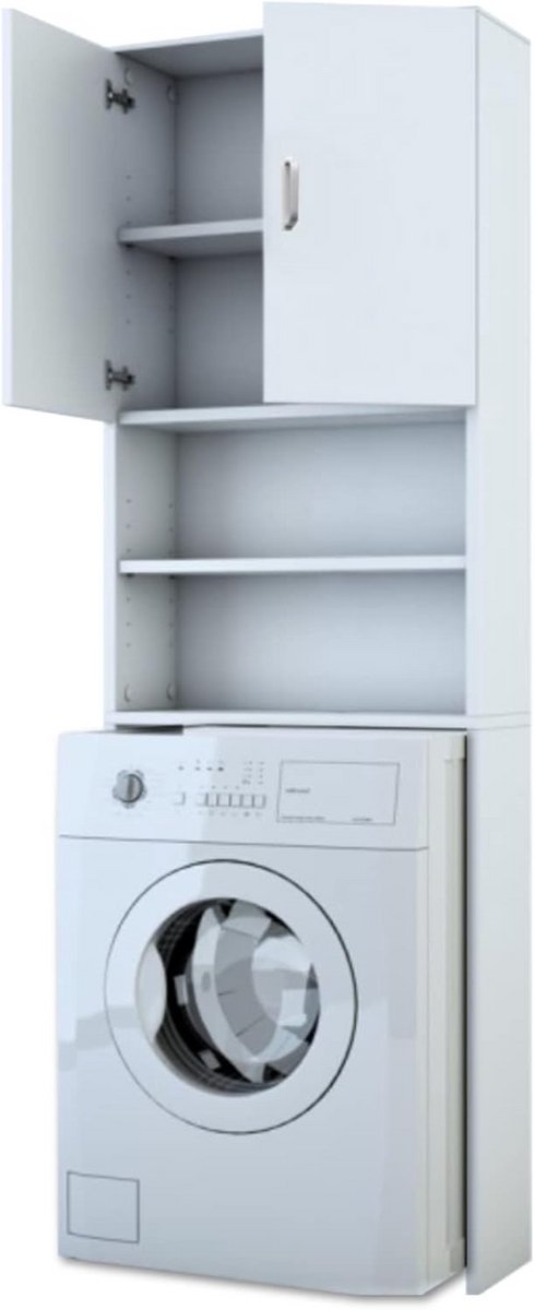 Wasmachine Ombouw - Opbouwmeubel Kast - Meubel Rek - Modern