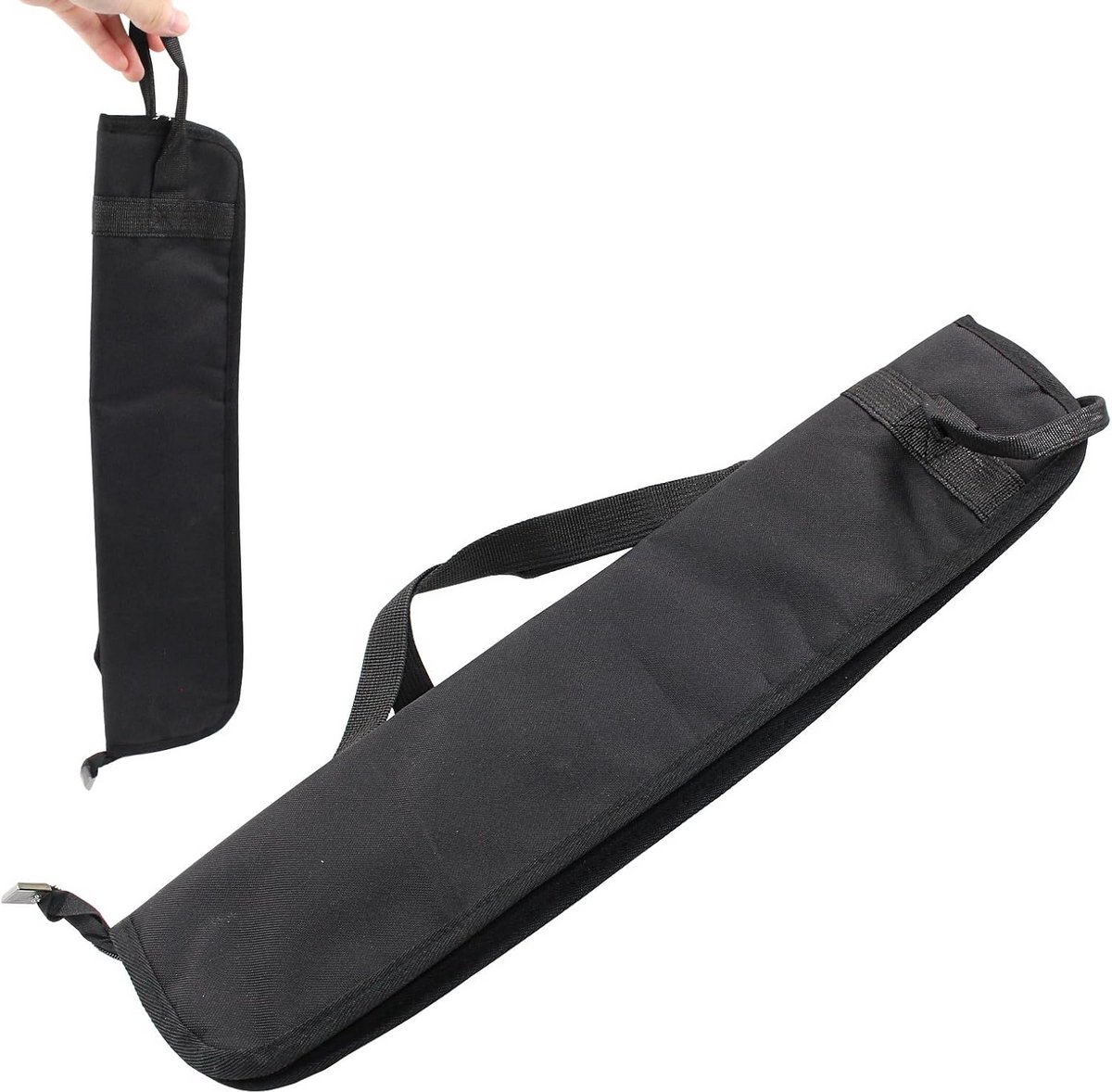 Piutouyar Draagbare Drum Stick Bag, Zwart, Drum Stick Tas