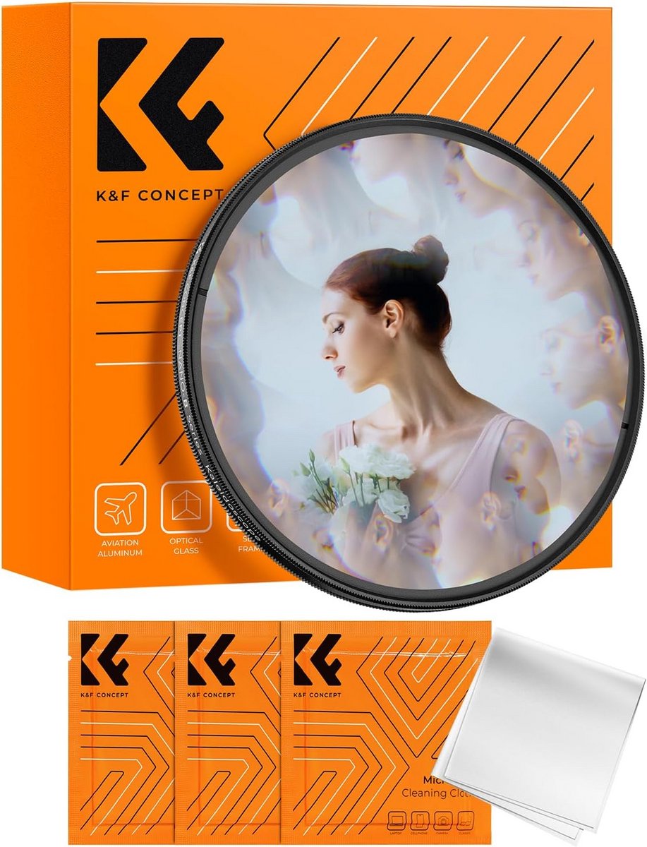 Prisma Effectfilter 58mm voor Lens - Speciale Visuele Effecten
