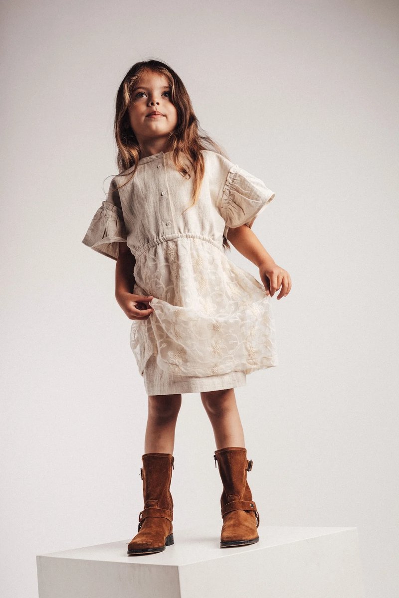 Claudie jurk off-white – Baje Studio 134