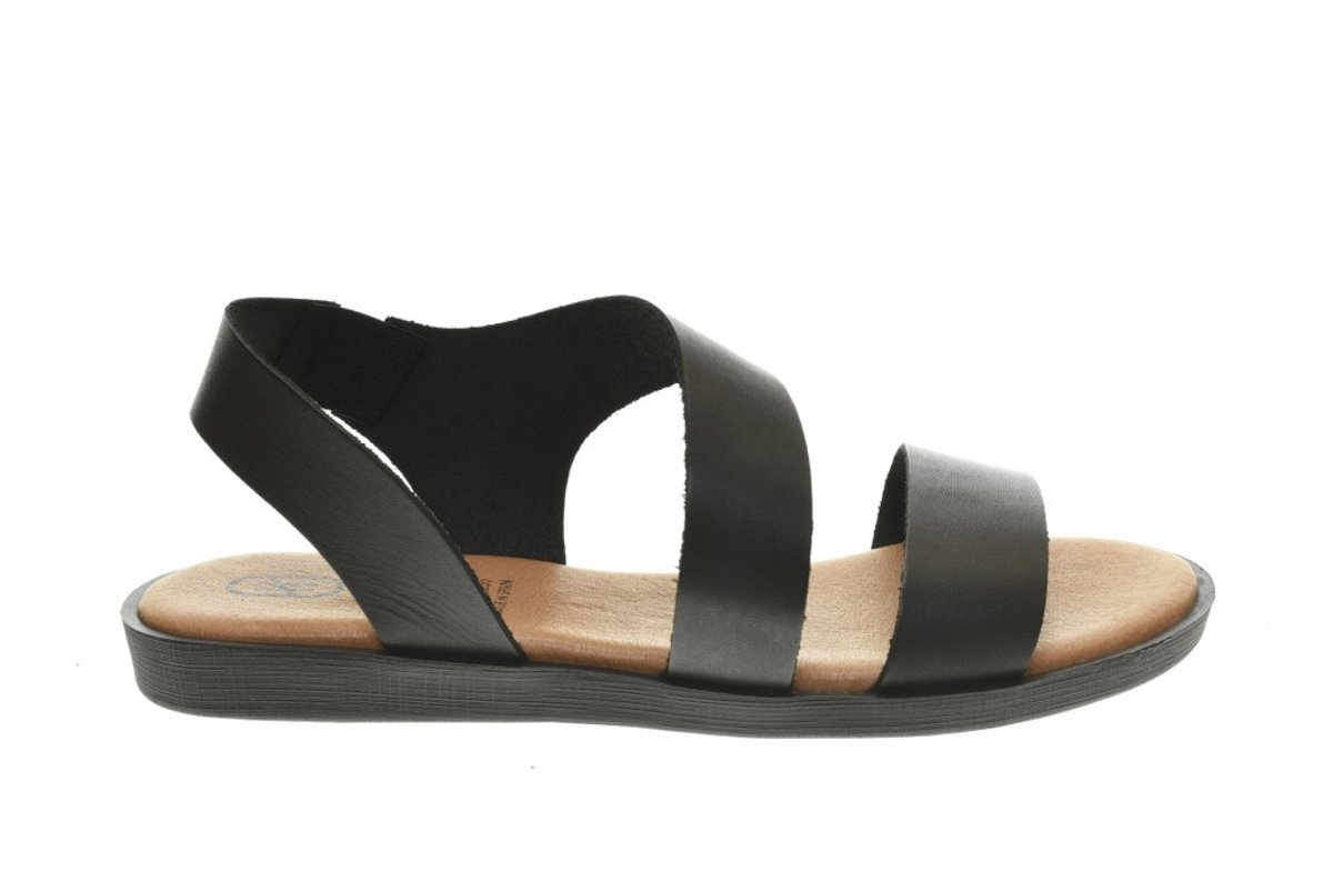 Zwarte Elegante Dames Sandalen Hee maat 37