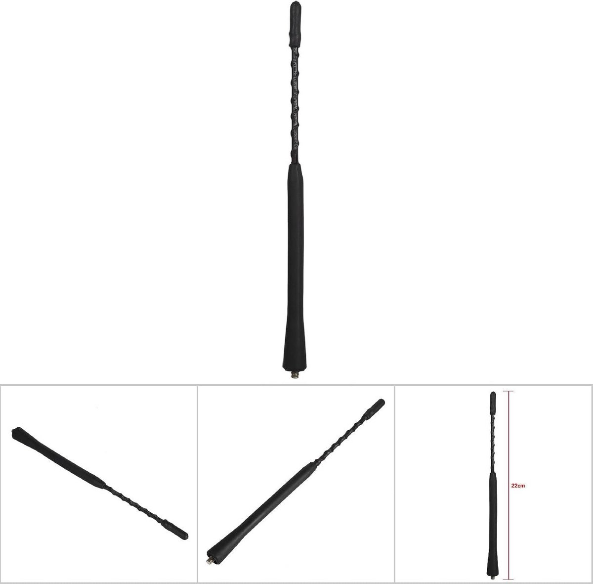 Universele FM/AM Auto Antenne Dakmast Ontvanger met Schroefkranen