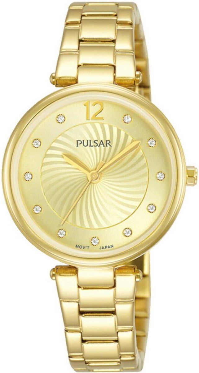 Dameshorloge Analoog Kwarts met Metalen Armband Gouden Kleur