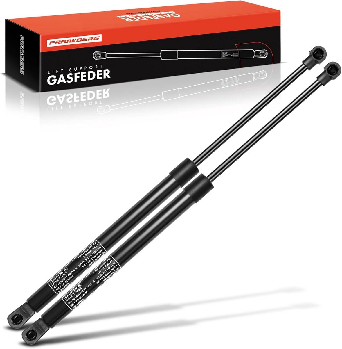 Universele Gasveer Set 2 Stuks 400N 500mm Voor Kasten en Luiken