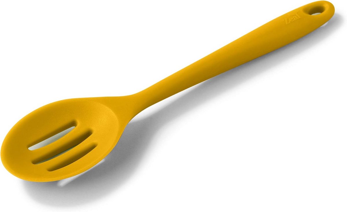 Hittebestendige Anti-Aanbak Siliconen Sleuflepel voor Koken en Serveren