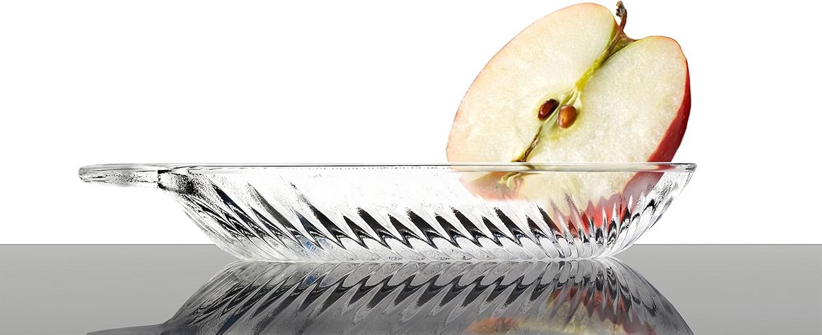 Glazen Rasp voor Appels en Fruit - Voorkomt Verkleuring